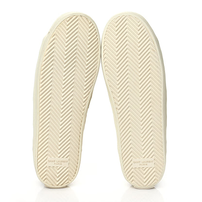 Saint Laurent Nappa Star Court Sneakers 41 Off White 6 of 10