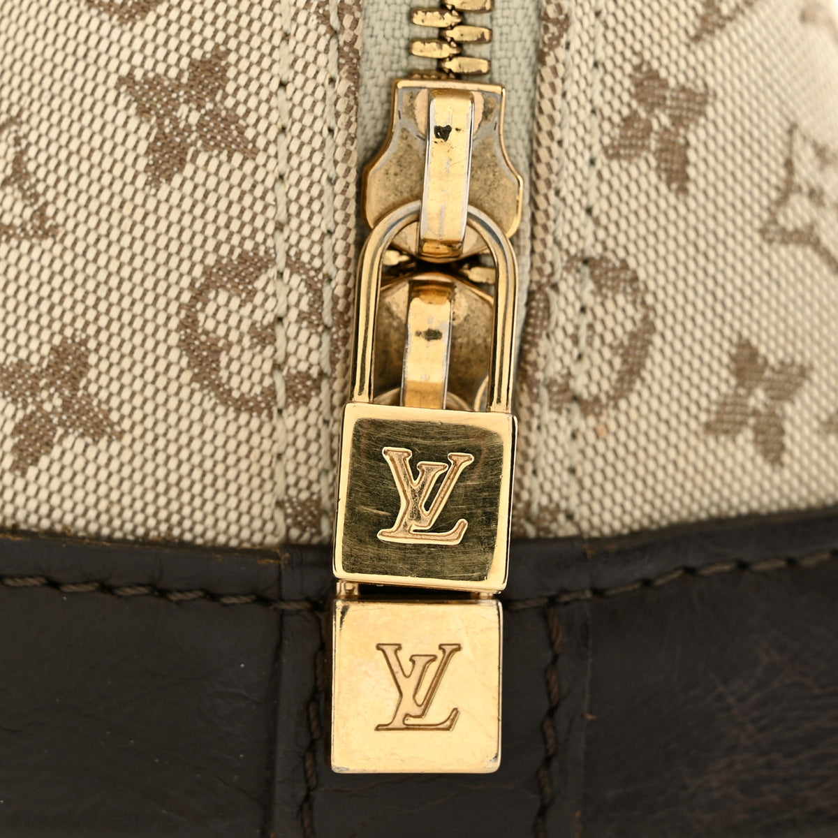 Mini Monogram Alma Long Kaki