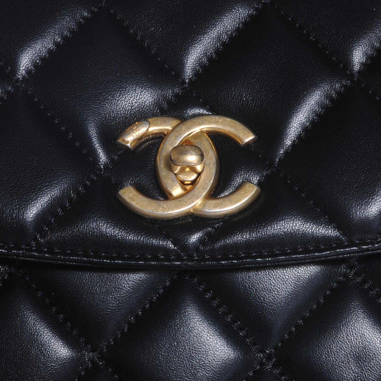 Chanel Lambskin Misia Camera Case Flap Black 5 of 9