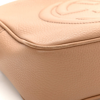 Gucci Pebbled Calfskin Small Soho Disco Bag Camelia 12 of 18