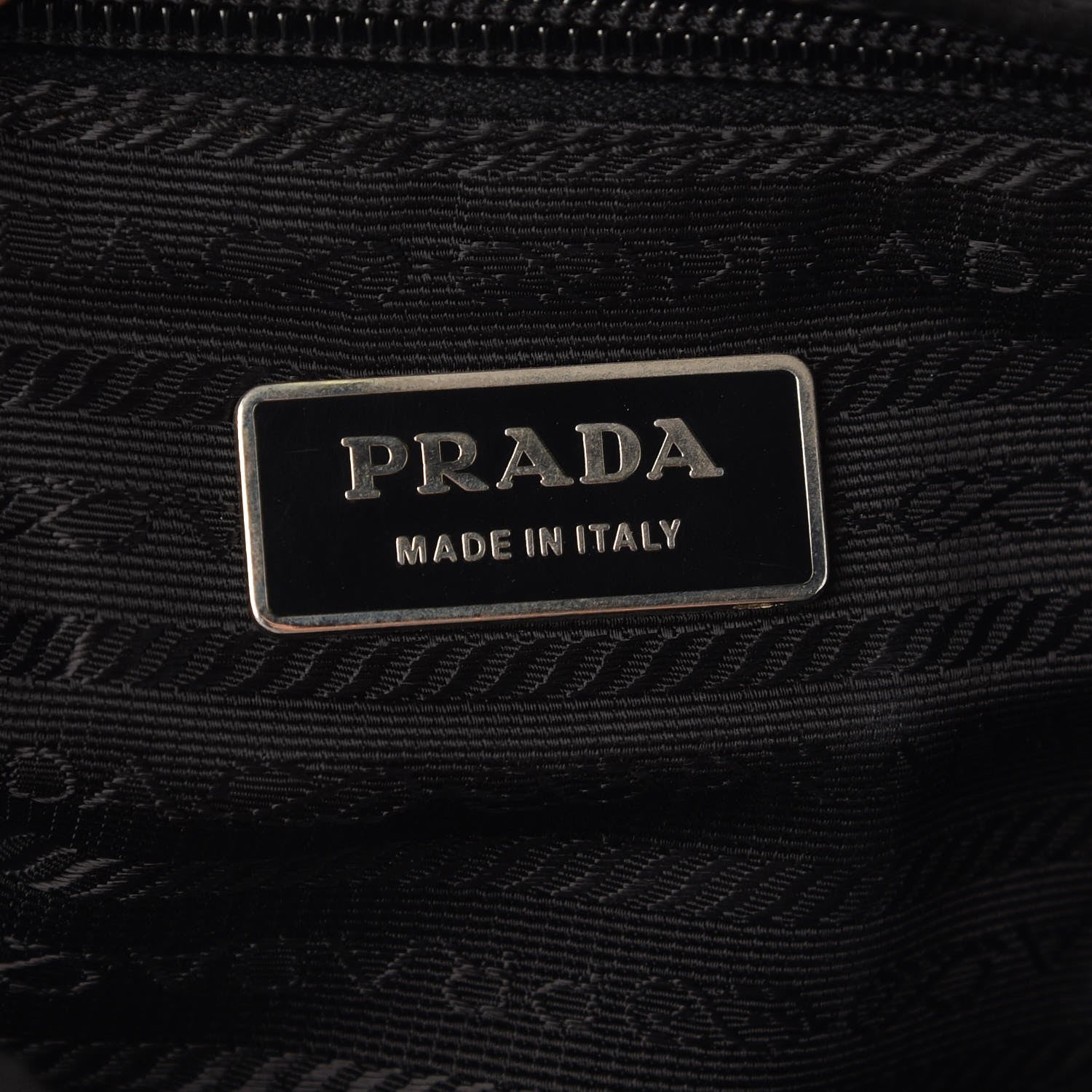 Prada Nylon Vela Small Backpack Black 6 of 6