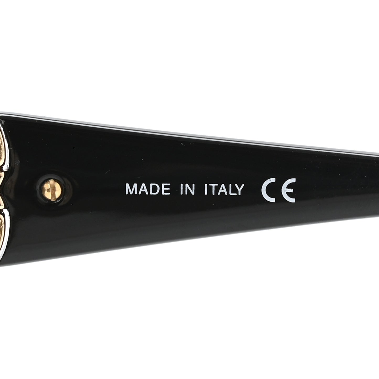 Crystal Camellia CC Sunglasses 4171-B Black