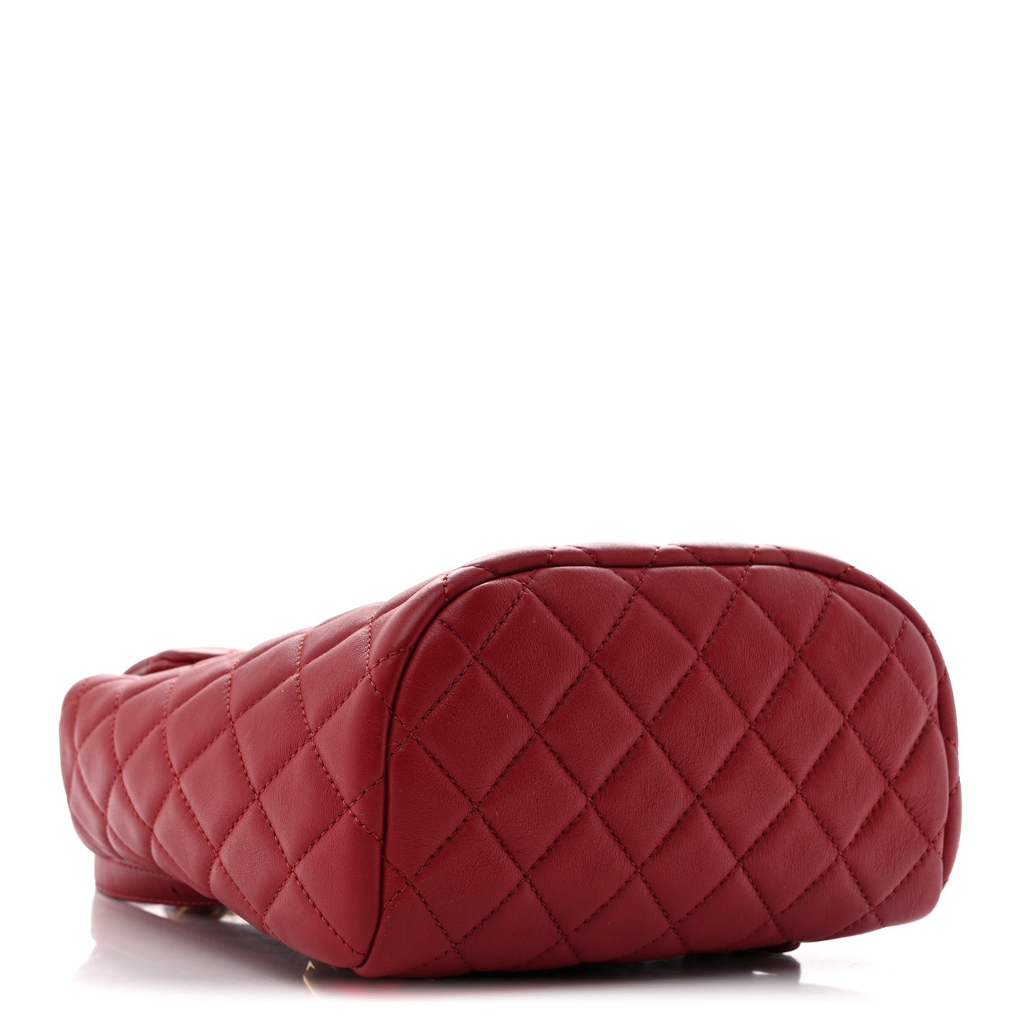 Calfskin Quilted Mini Urban Spirit Backpack Red