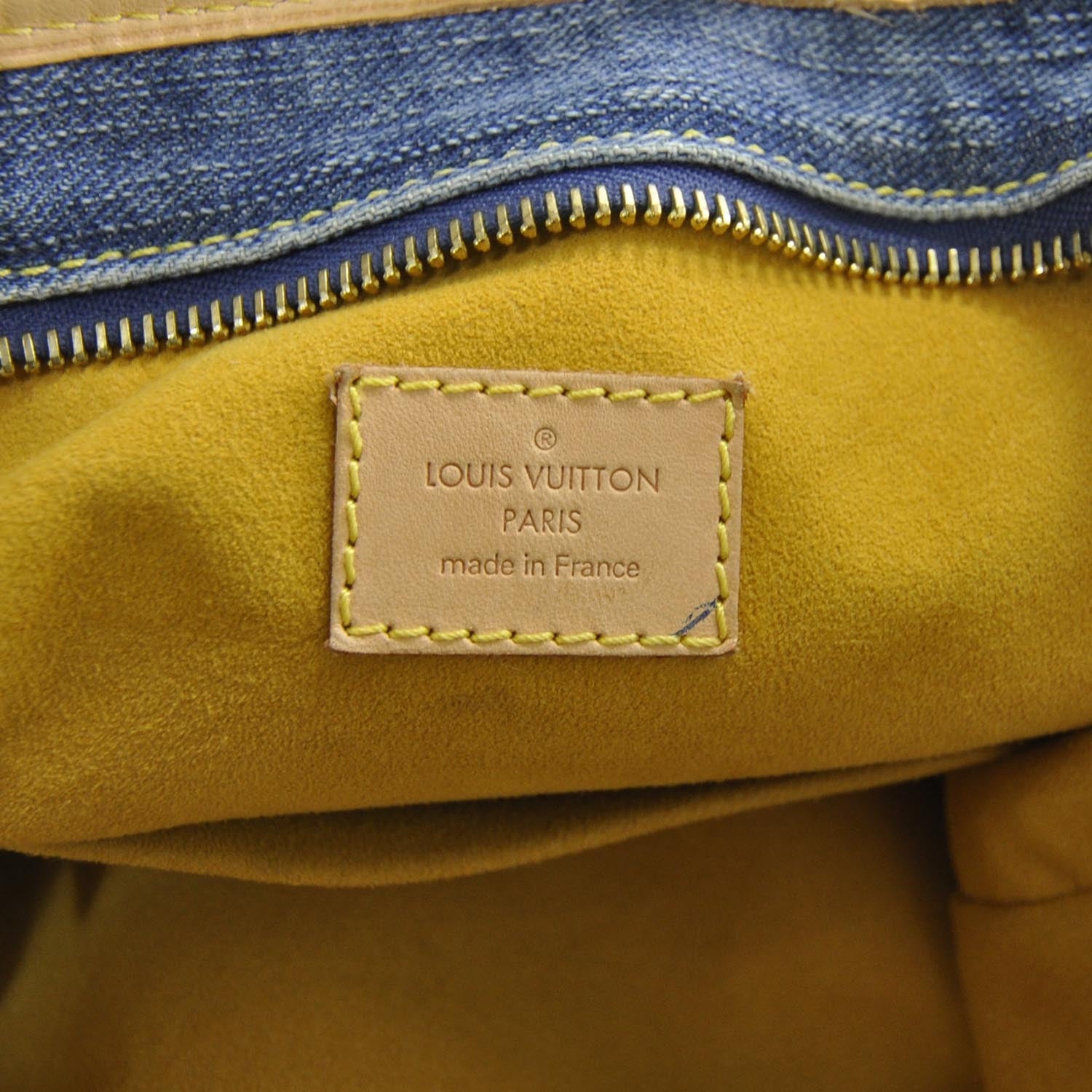 Louis Vuitton Denim Neo Cabby MM Blue 8 of 9