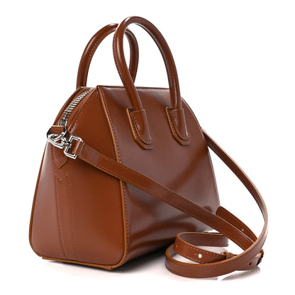 Givenchy Shiny Lord Calfskin Mini Antigona Tan 3 of 10