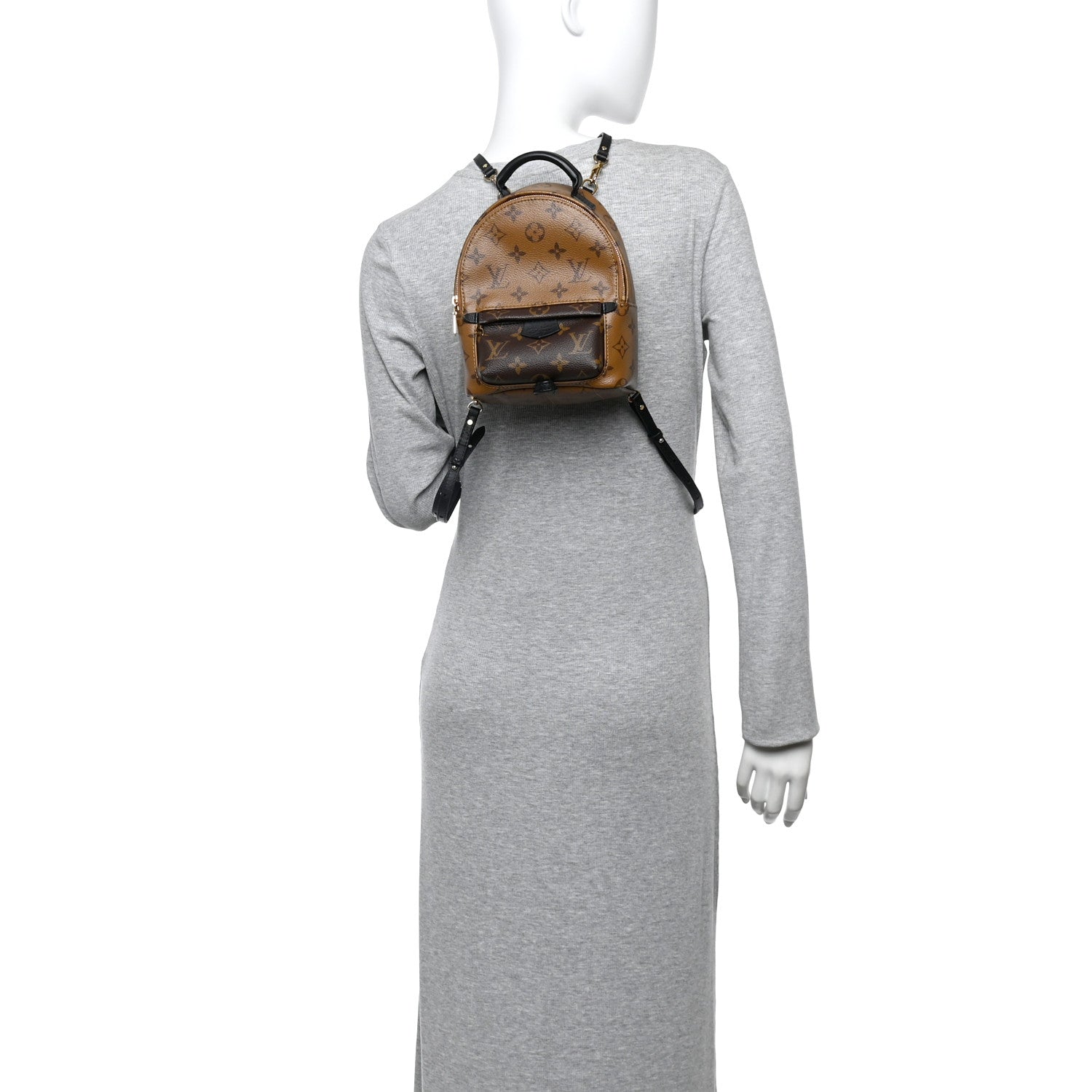 Louis Vuitton Reverse Monogram Palm Springs Backpack Mini 2 of 11