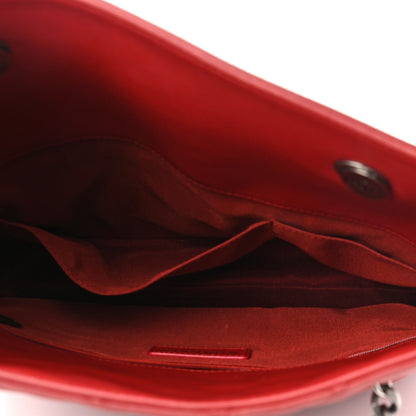 Chanel Lambskin Quilted Small Urban Delight Tote Red 4 of 11