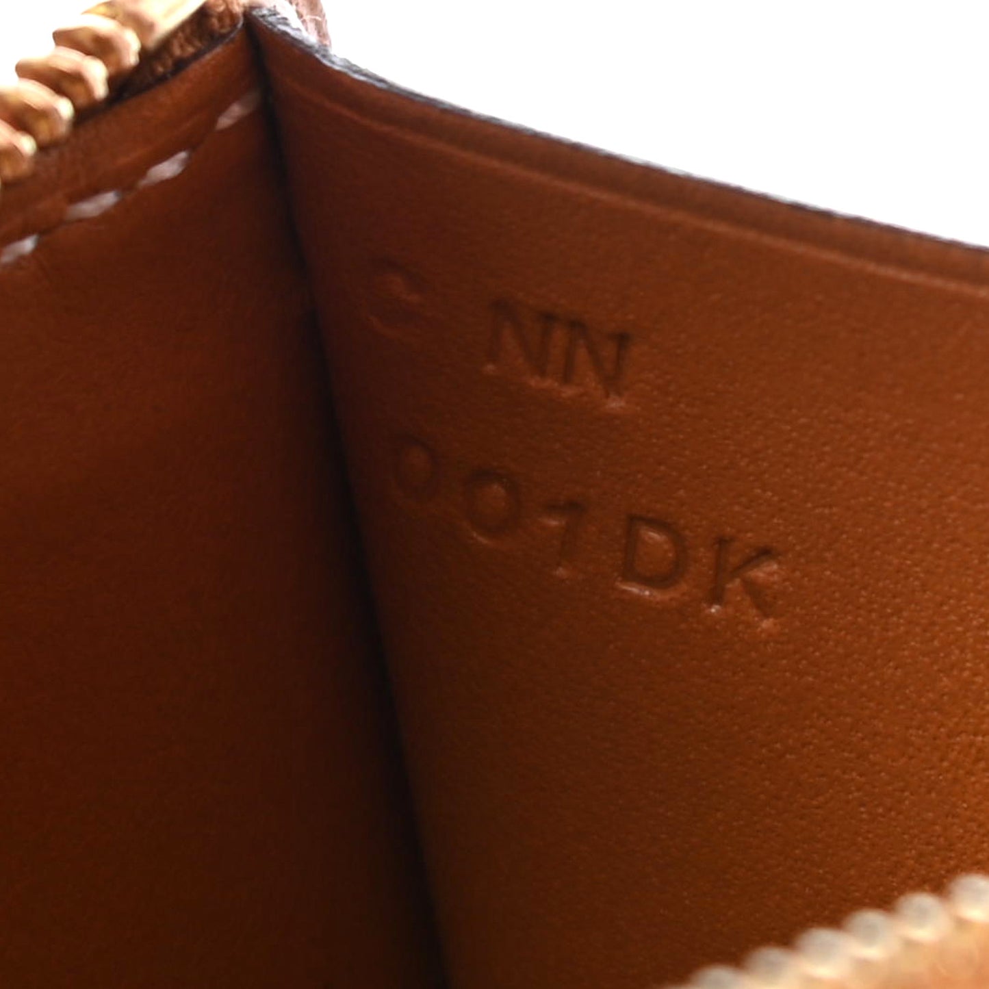 Tadelakt Constance Short Wallet Gold