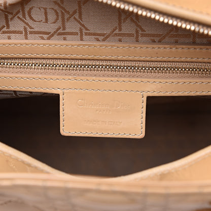 Christian Dior Patent Cannage Large Lady Dior Beige 6 of 21