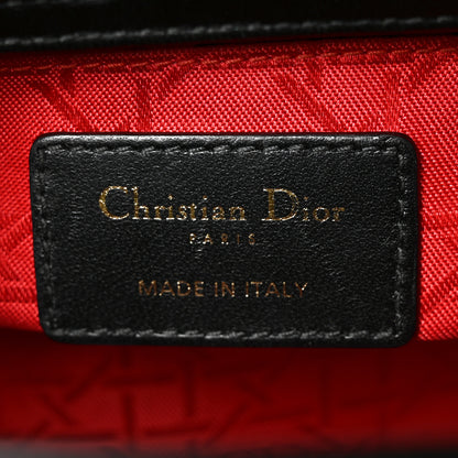 Christian Dior Lambskin Cannage Small My ABCDior Lady Dior Black 5 of 8