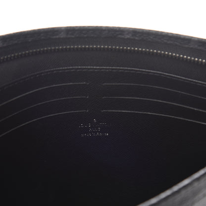 Louis Vuitton Monogram Eclipse Split Pochette Voyage MM 8 of 9