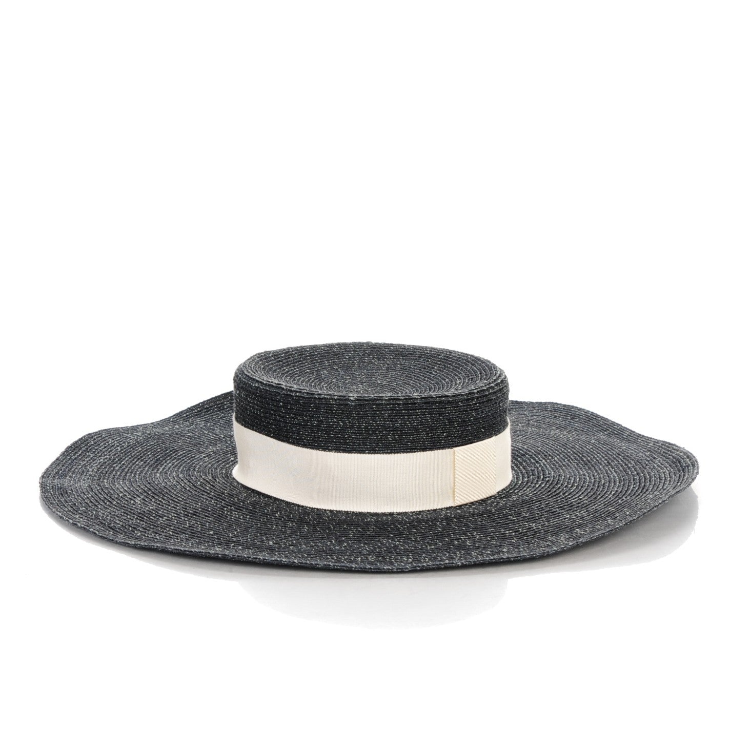 Woven CC Wide Brim Hat M Navy