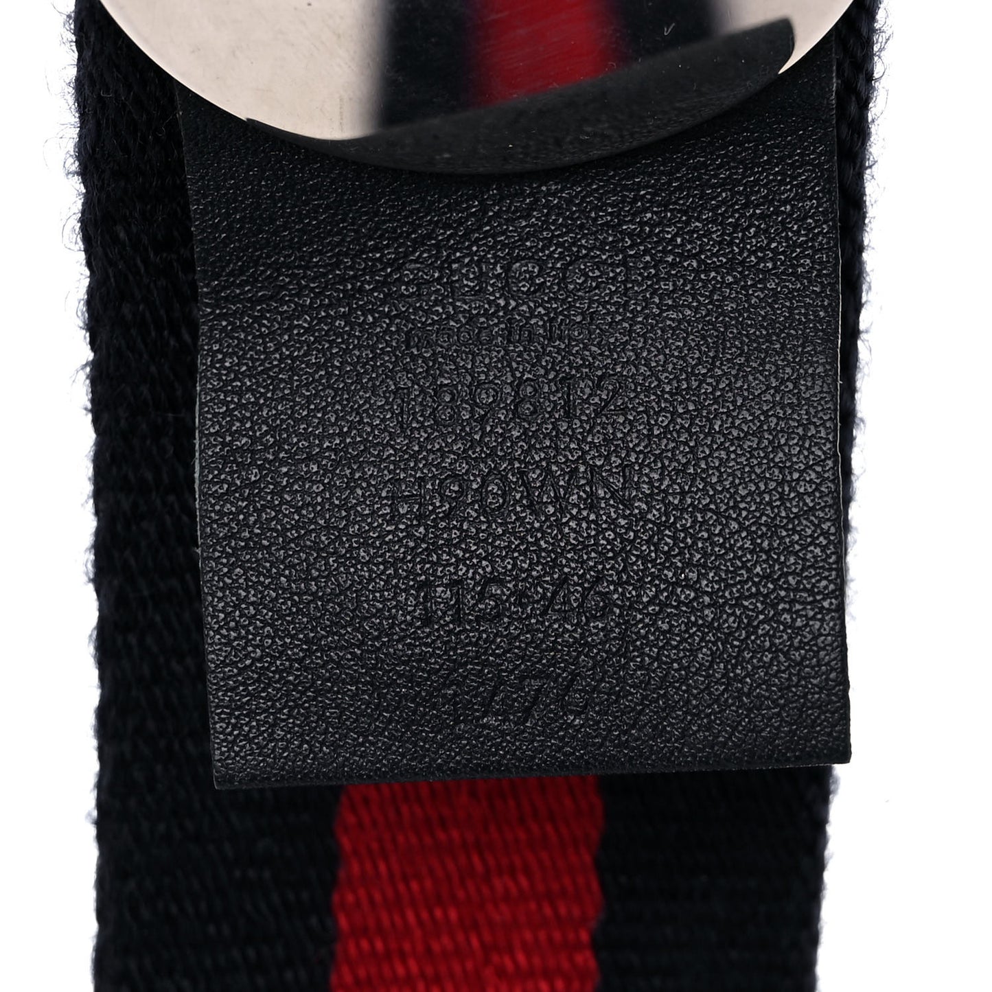 Nylon Buckle Web Belt 115 46 Red Blue