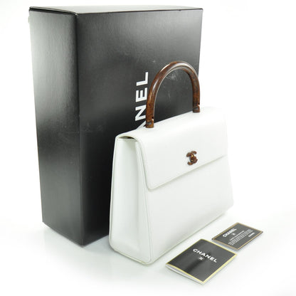 Chanel Caviar Kelly Flap Bag White 3 of 11