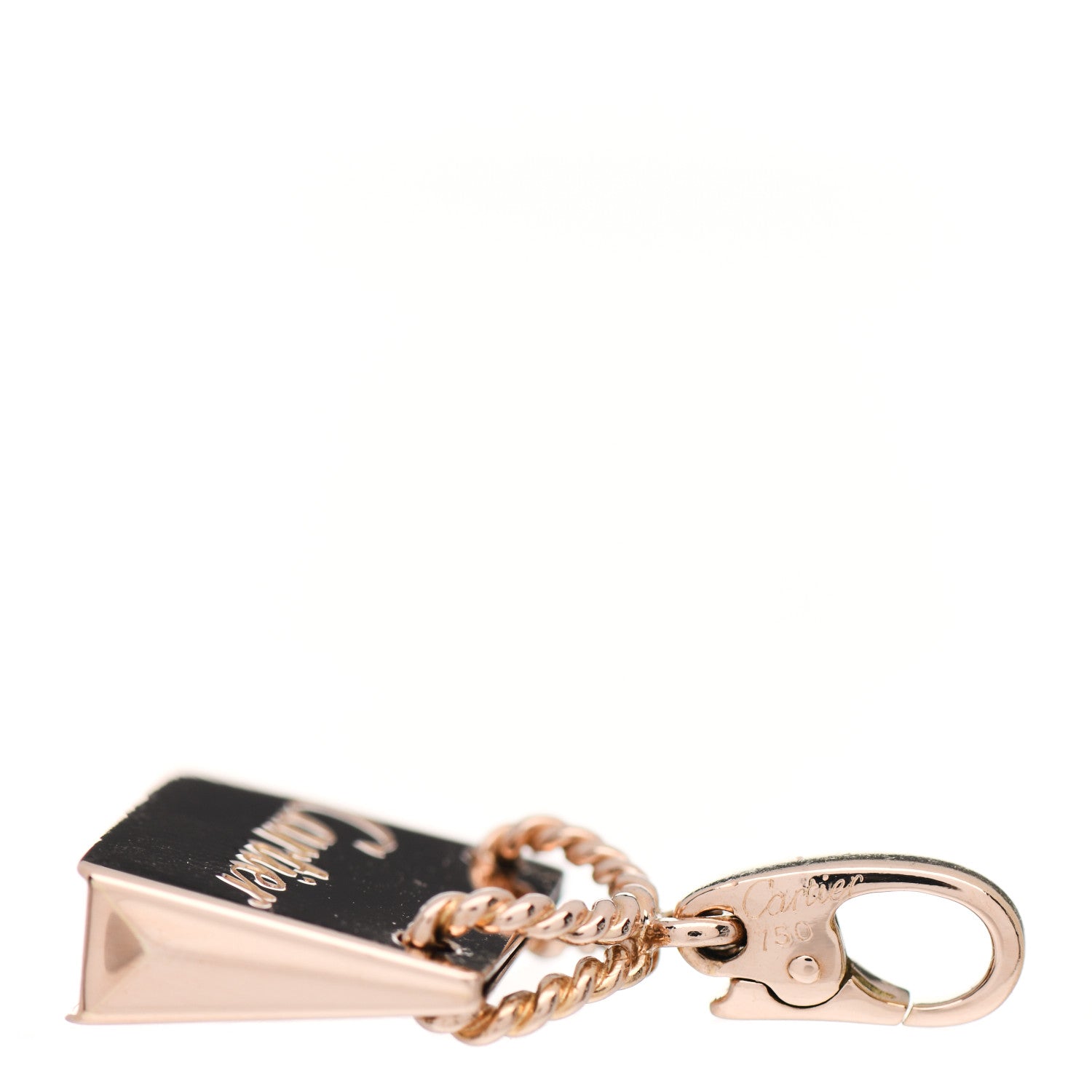 Cartier 18K Pink Gold Shopping Bag Charm 3 of 4