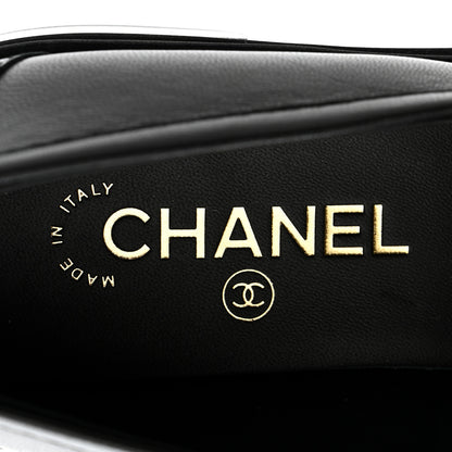 Chanel Lambskin Quilted CC Turnlock Loafers 40 Black 8 of 10