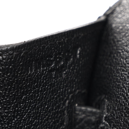 Hermes Epsom Birkin Sellier 25 Black 7 of 11