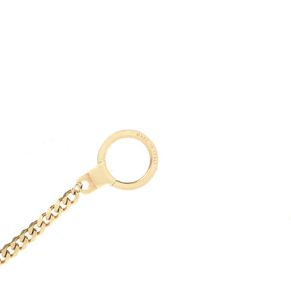 Louis Vuitton Metal Pochette Extender Key Ring Chain Gold 4 of 5