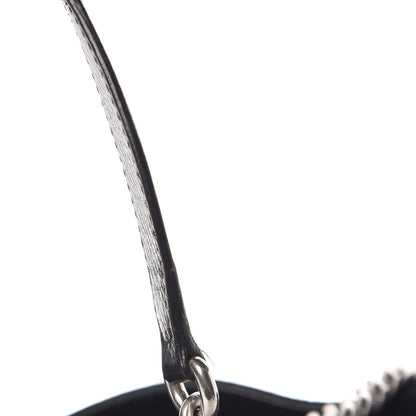 Gucci Pebbled Calfskin Studded Medium Soho Chain Shoulder Bag Black 15 of 16