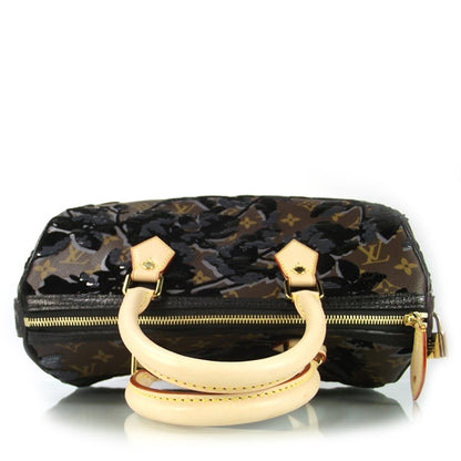 Louis Vuitton Monogram Fleur De Jais Sequins Speedy 30 5 of 12