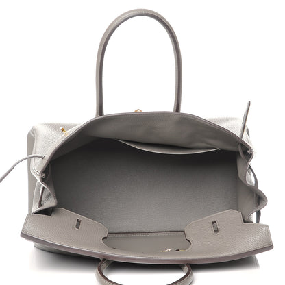Hermes Togo Birkin 35 Etain 25 of 28