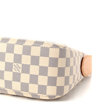 Louis Vuitton Damier Azur Slouchy PM Rose Ballerine 9 of 9