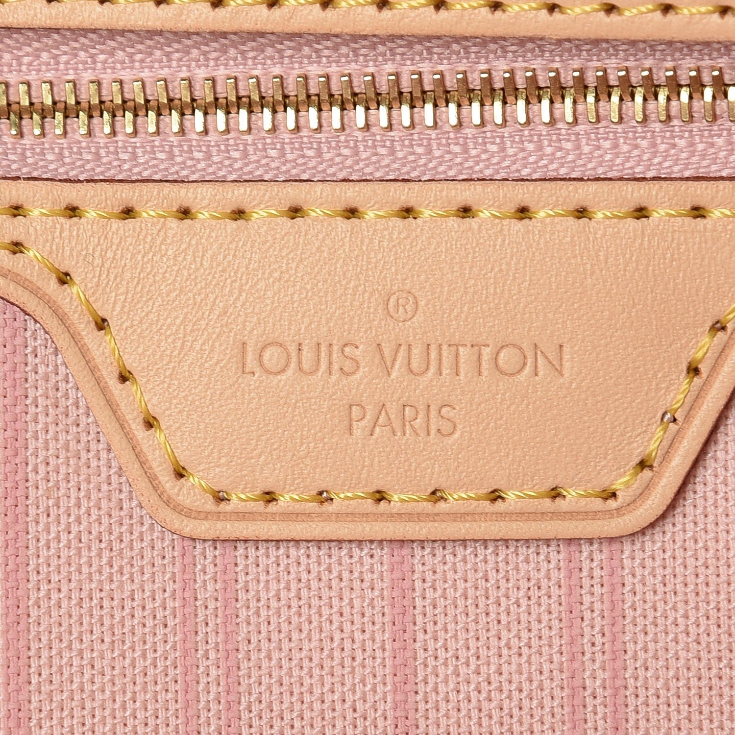Louis Vuitton Damier Azur Neo Neverfull MM Rose Ballerine 6 of 9