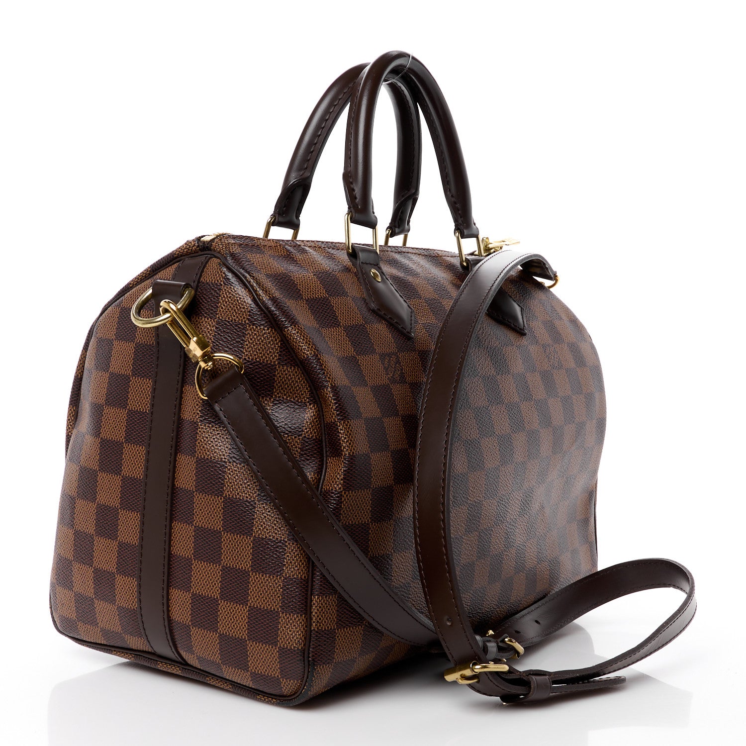 Louis Vuitton Damier Ebene Speedy Bandouliere 30 3 of 13
