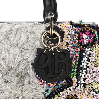 Christian Dior Embroidered Sequin East West Lady Dior Multicolor 8 of 11