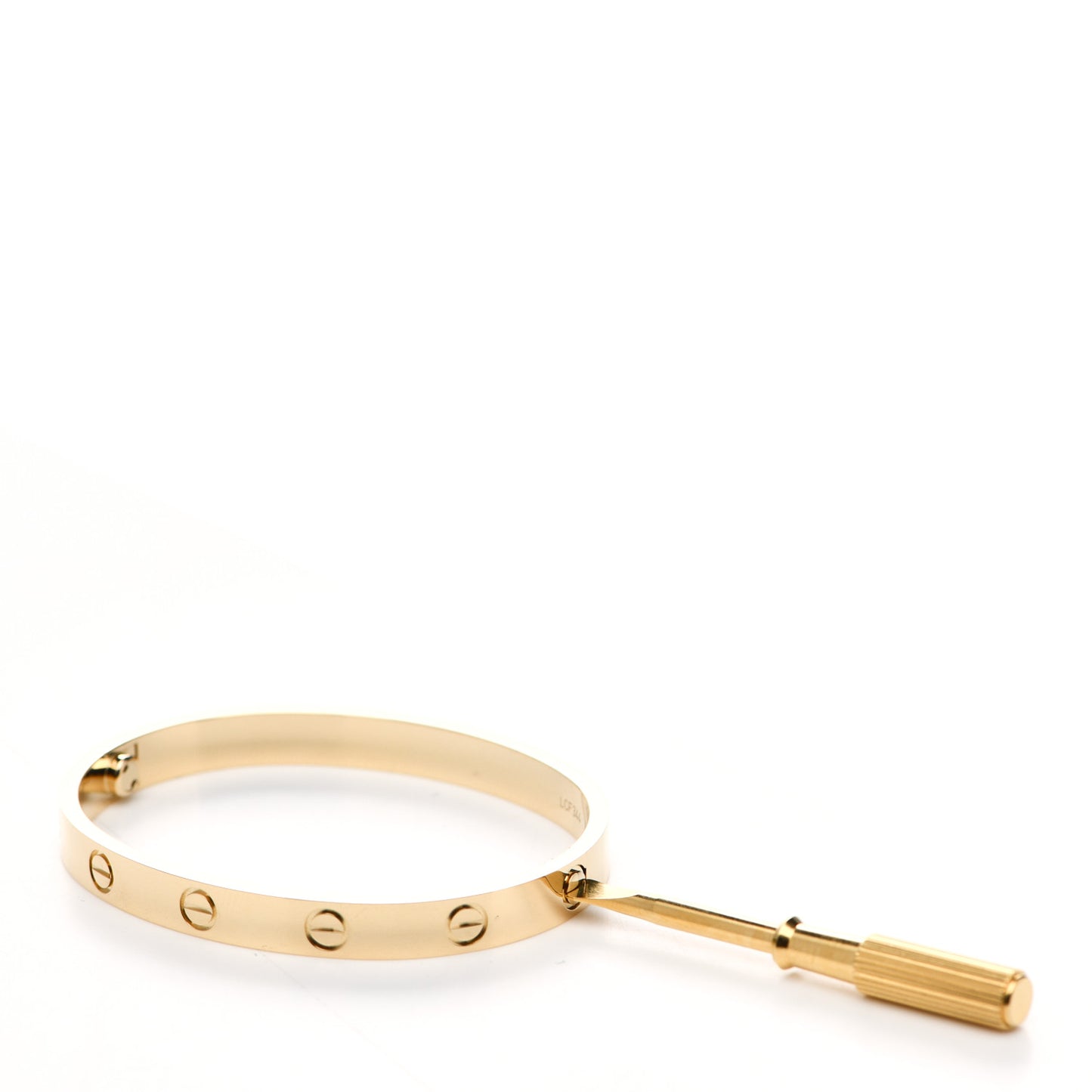 18K Yellow Gold LOVE Bracelet 16