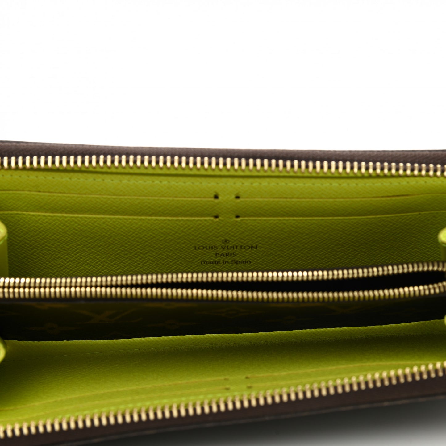 Monogram Clemence Wallet Acid Yellow