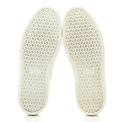 Hermes Calfskin Womens Advantage Sneakers 39 White Gris Argente 5 of 9