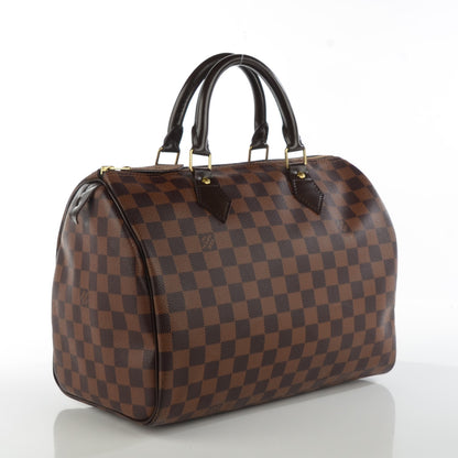 Louis Vuitton Damier Ebene Speedy 30 3 of 8