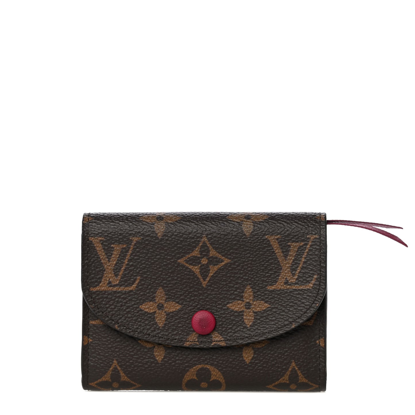 Monogram Rosalie Coin Purse Fuchsia