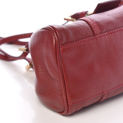 Fendi Nappa Elefante Mini Sporty Rosso Scuro 8 of 10