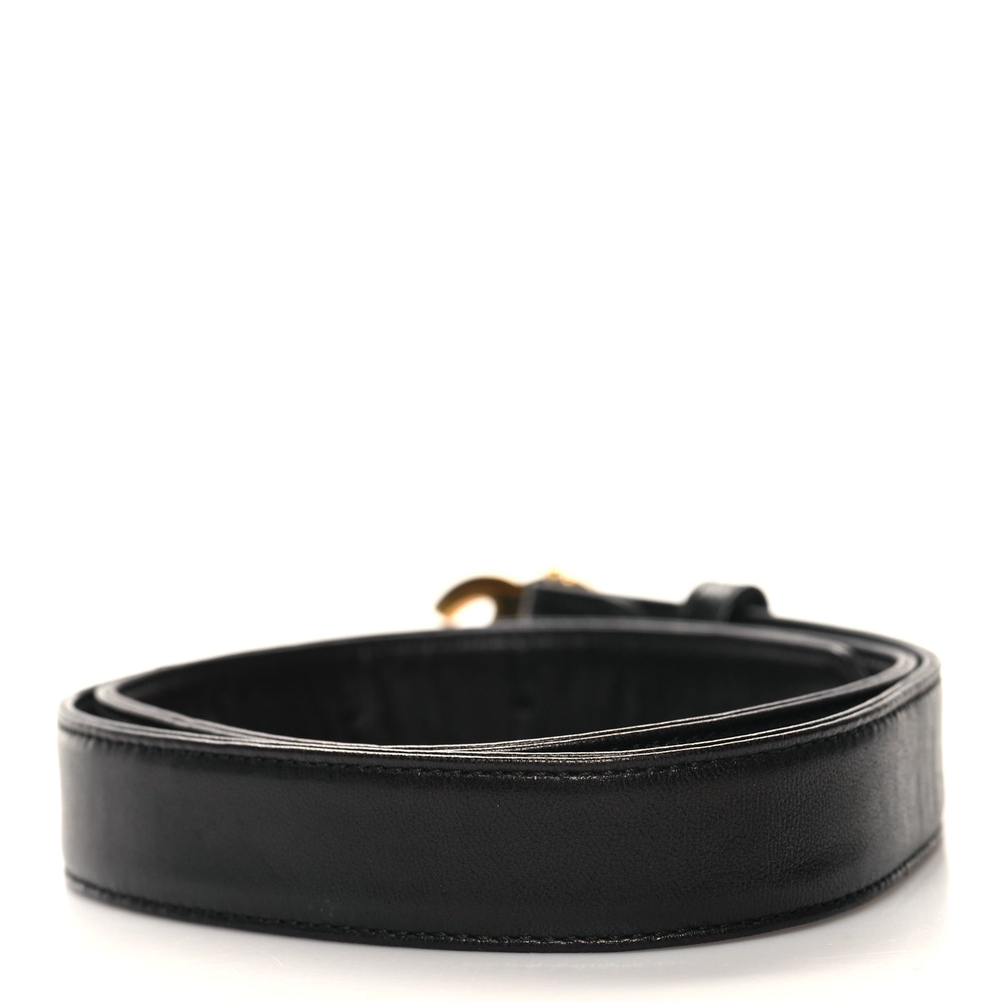 Calfskin CC Turnlock Belt 75 30 Black