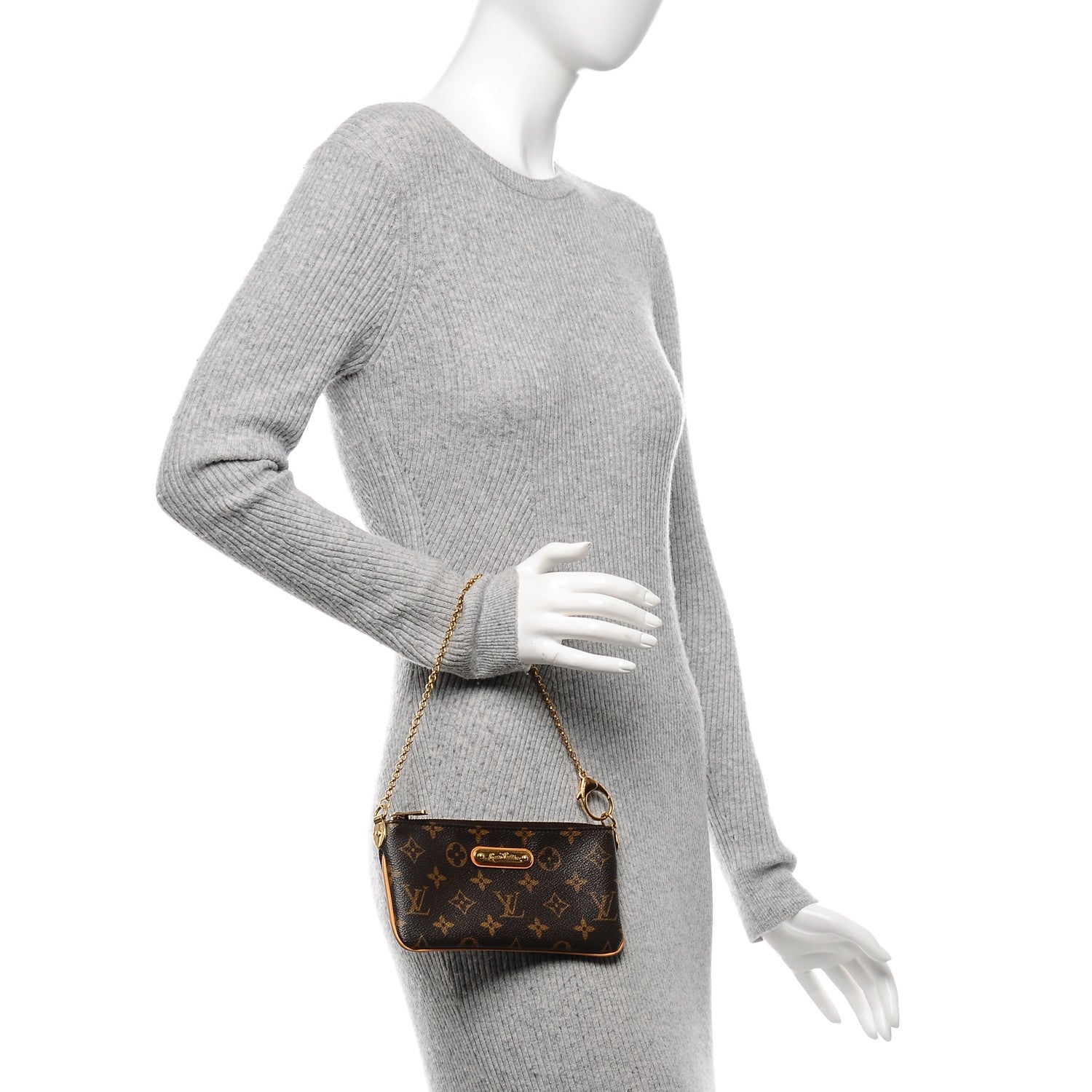 Louis Vuitton Monogram Pochette Milla MM 2 of 6