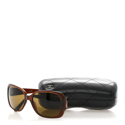 Chanel Acetate CC Enamel CC Sunglasses 5101 Brown 8 of 8