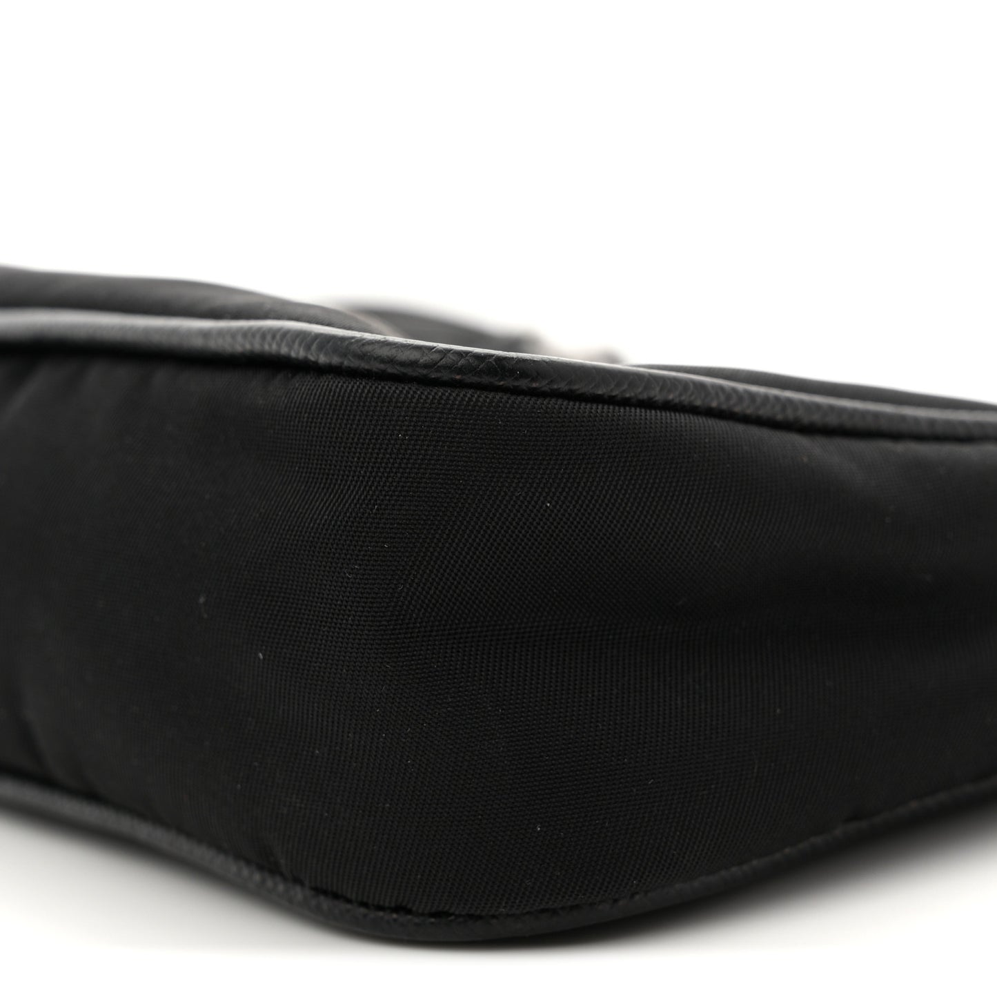 Tessuto Nylon Mini Re-Edition 2000 Shoulder Bag Black
