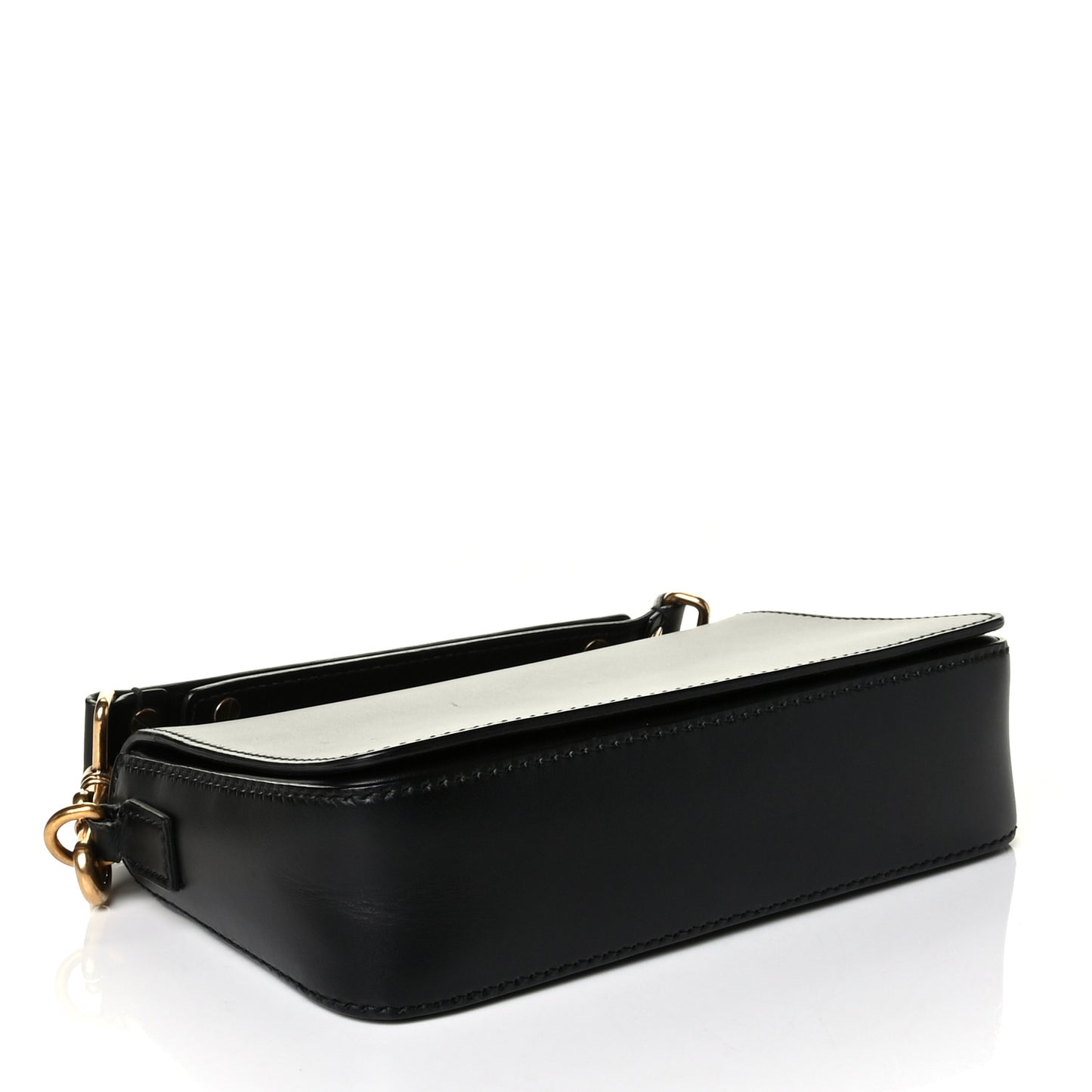 Calfskin J'Adior Flap Bag Black