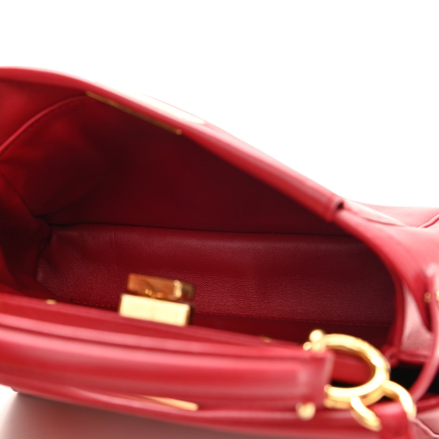 Nappa Mini Peekaboo Iconic Satchel Fragola