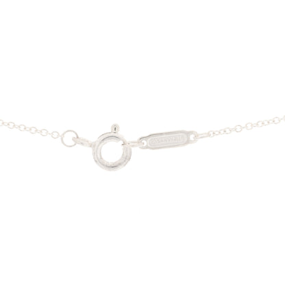 Tiffany Sterling Silver Enamel Return to Tiffany Double Heart Tag Pendant Necklace Pink 4 of 4