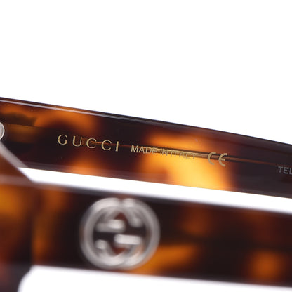 Gucci Round GG Sunglasses GG0028SA Tortoise 6 of 6