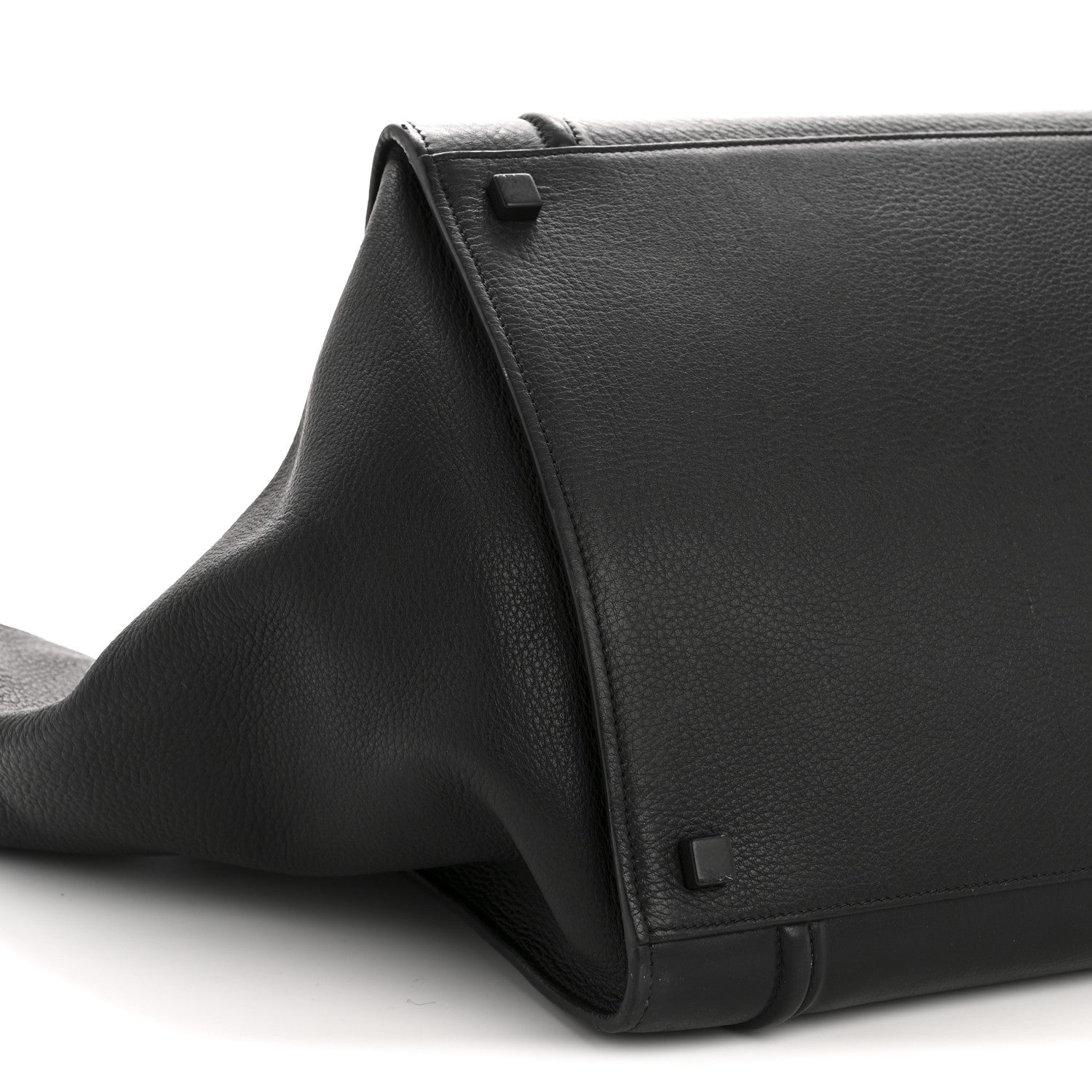 Celine Grained Calfskin Medium Phantom Luggage Black 9 of 14