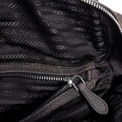 Prada Cervo Deerskin Tote Fumo 9 of 16