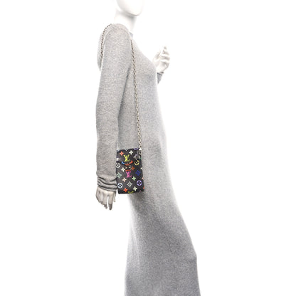 Louis Vuitton LV X TM Monogram Multicolor Phone Pouch Metis Black 2 of 9