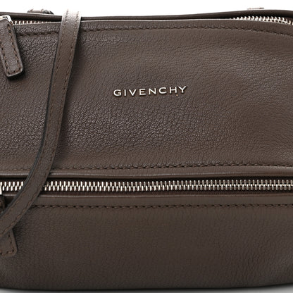 Givenchy Sugar Goatskin Mini Pandora  Heather Grey 8 of 10