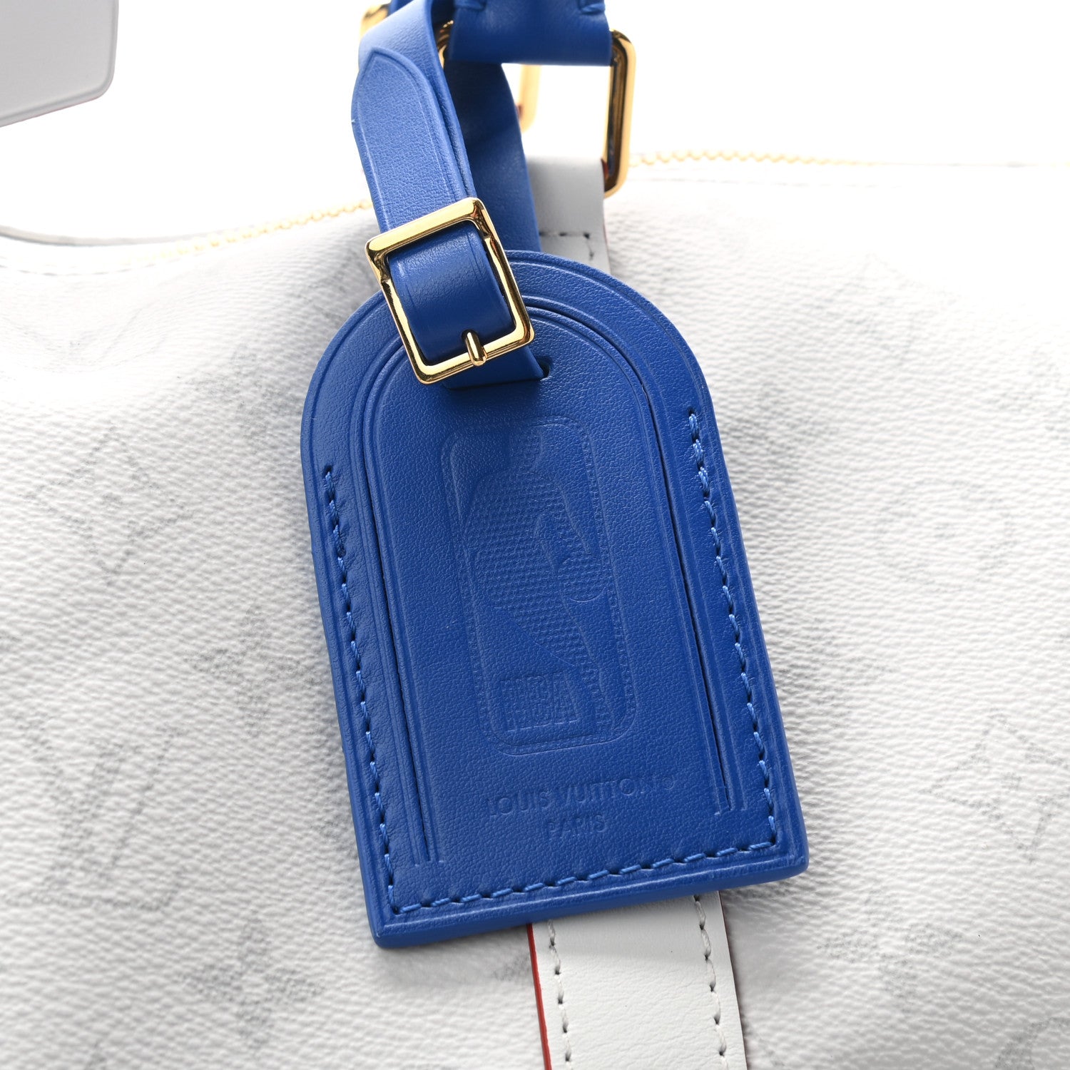 Louis Vuitton X NBA Monogram Keepall 55 Antartica 9 of 10