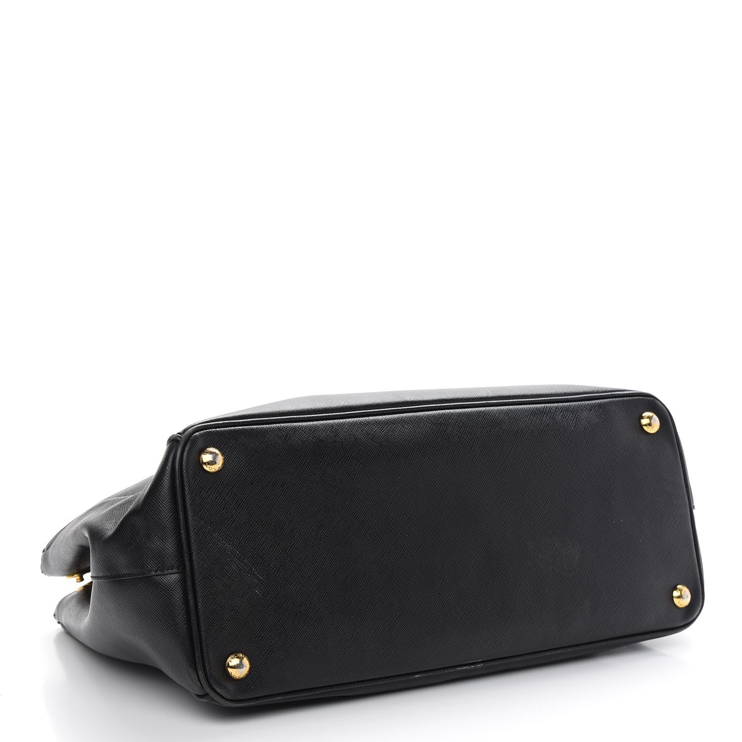 Prada Saffiano Medium Galleria Double Zip Tote Black 4 of 14