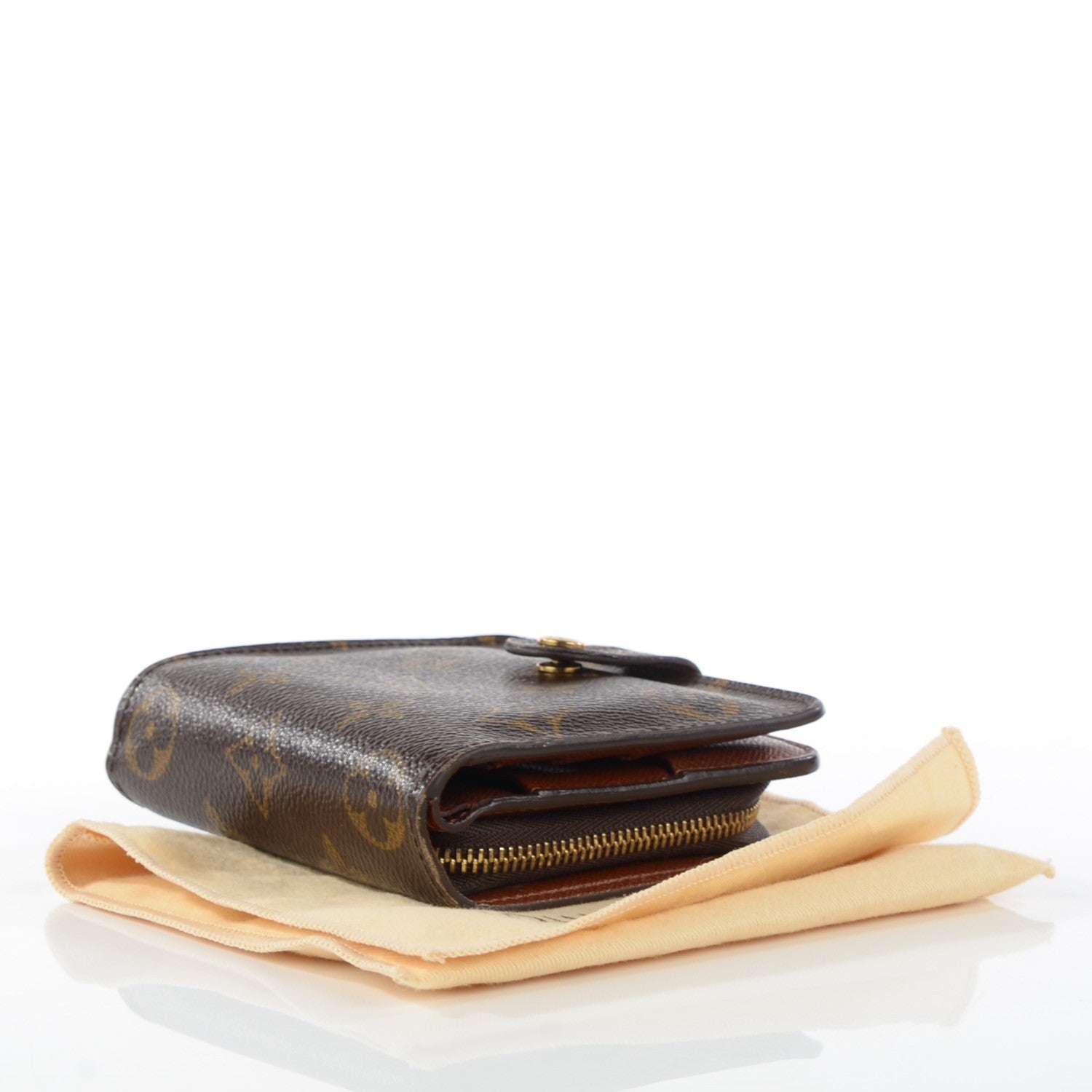 Louis Vuitton Monogram Compact Zipped Wallet 4 of 11